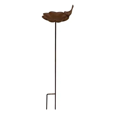 Madár figurás öntöttvas álló madáretető, magasság 91 cm - Esschert Design