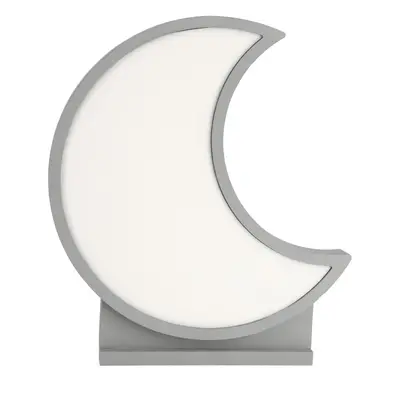 Szürke gyerek éjjelilámpa Moon – Candellux Lighting