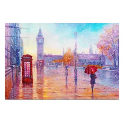 Üveg kép 100x70 cm London – Wallity