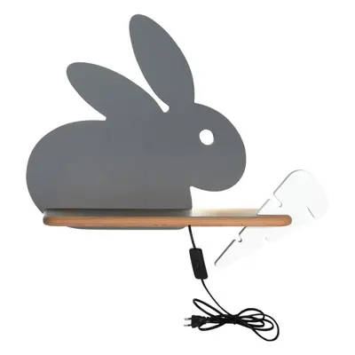 Szürke gyerek lámpa Rabbit – Candellux Lighting