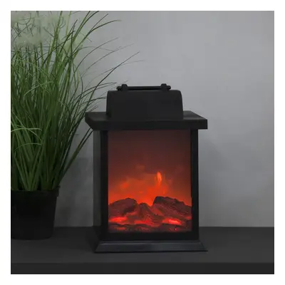 Fireplace világító LED dekoráció láng imitációval, szélesség 15 cm - Star Trading