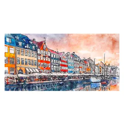 Kép 80x40 cm Copenhagen – Fedkolor