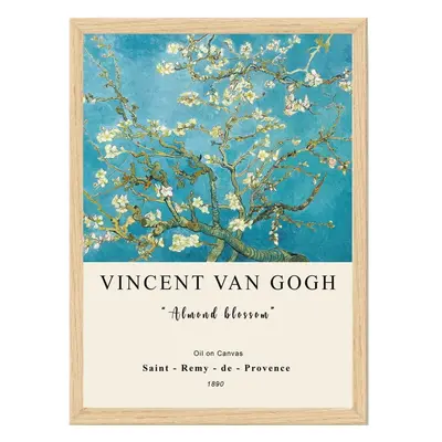 Keretezett poszter 55x75 cm Vincent van Gogh – Wallity