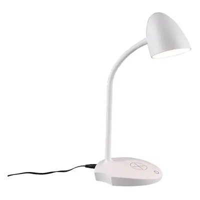 Fehér LED asztali lámpa (magasság 38 cm) Load – Trio