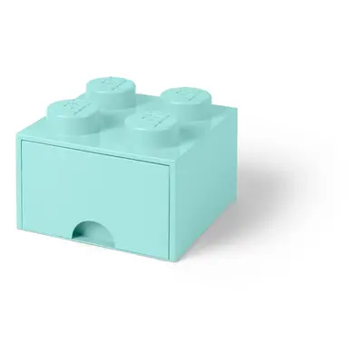 Világoskék négyszögletes tárolódoboz - LEGO®