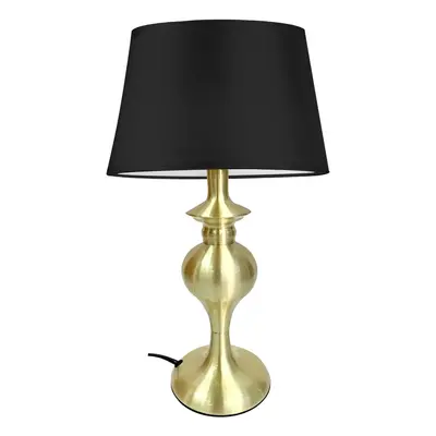 Fekete-aranyszínű asztali lámpa (magasság 40 cm) Prima Gold – Candellux Lighting