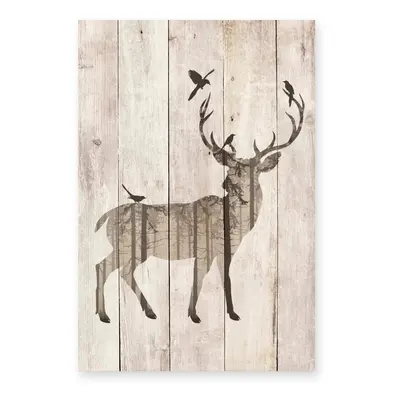 Fa falitábla 40x60 cm Deer – Really Nice Things