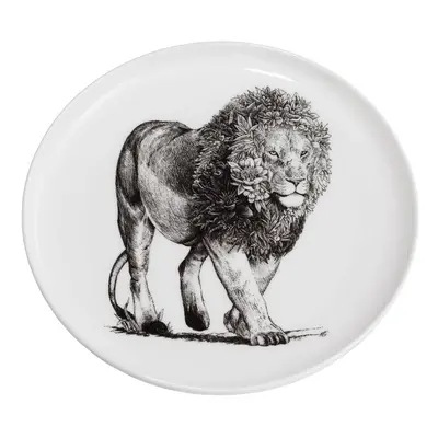 Marini Ferlazzo Lion fehér porcelán tányér, ø 20 cm - Maxwell & Williams