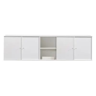 Fehér alacsony komód 220x61 cm Mistral - Hammel Furniture