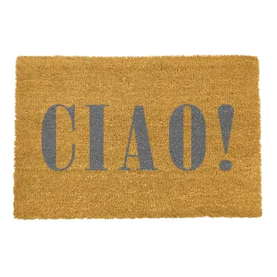 Ciao Grey kókuszrost lábtörlő, 40 x 60 cm - Artsy Doormats