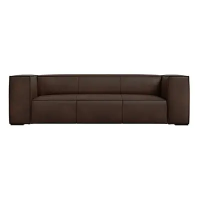 Sötétbarna bőr kanapé 227 cm Madame – Windsor & Co Sofas