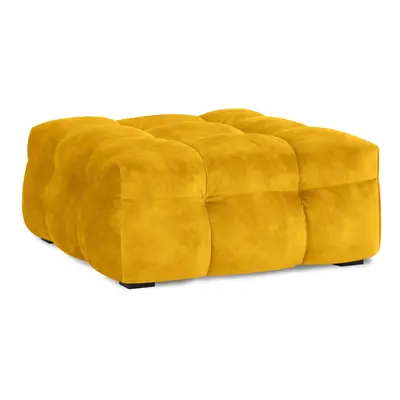 Vesta sárga bársony puff - Windsor & Co Sofas