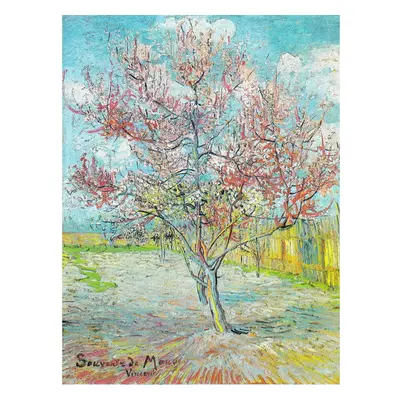 Reprodukciós kép 50x70 cm Pink Peach Trees, Vincent van Gogh – Fedkolor