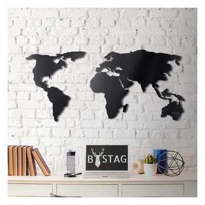 Fali térkép 120x60 cm Silhouette – Bystag