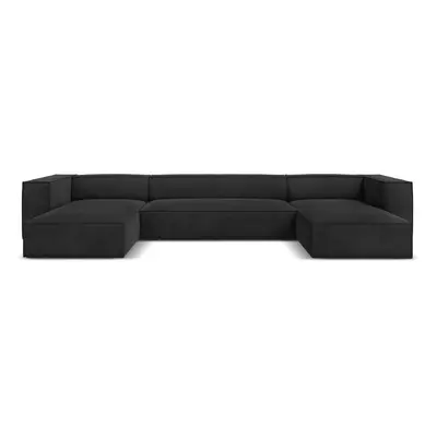 Sötétszürke sarokkanapé ("U" alakú) Madame – Windsor & Co Sofas