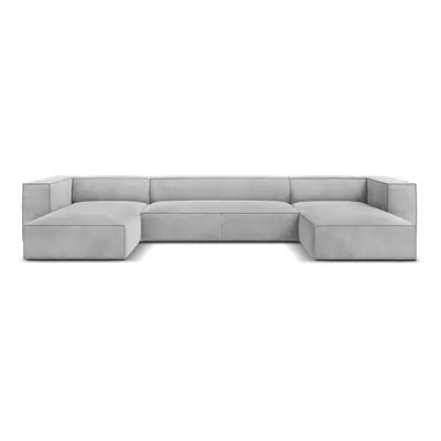 Világosszürke sarokkanapé ("U" alakú) Madame – Windsor & Co Sofas