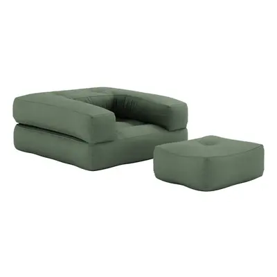 Cube Olive Green variálható fotel - Karup Design