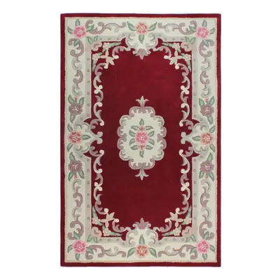 Aubusson piros gyapjú szőnyeg, 120 x 180 cm - Flair Rugs