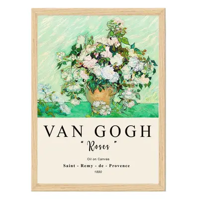 Keretezett poszter 35x45 cm Vincent Van Gogh – Wallity