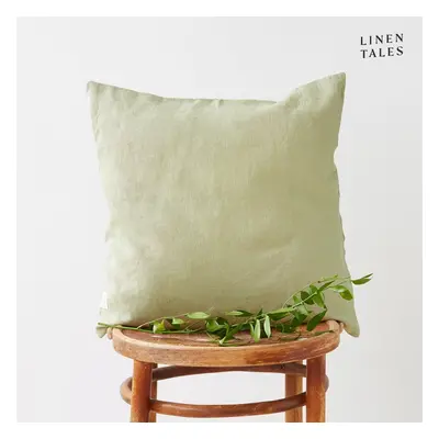 Len párnahuzat 40x40 cm Sage – Linen Tales