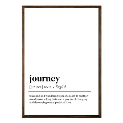 Poszter 50x70 cm Journey – Wallity