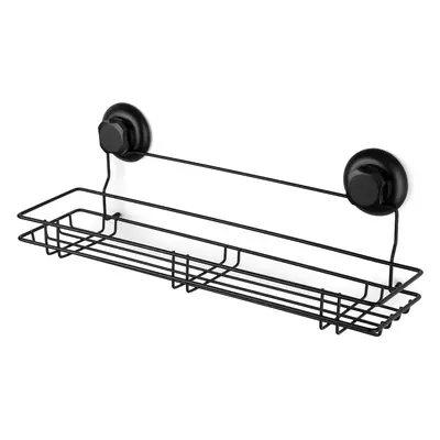 Bestlock Black Kitchen Shelf fekete öntapadós fali polc, 45,5 x 12 cm - Compactor