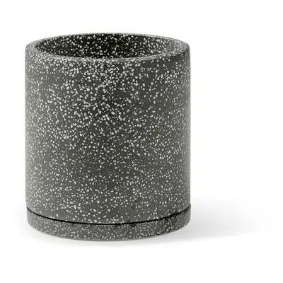 Terrazzo 2 db sötétszürke virágcserép, ø 26 cm - Bonami Selection