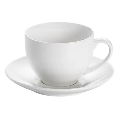 Basic fehér porcelán csésze és csészealj, 245 ml - Maxwell & Williams