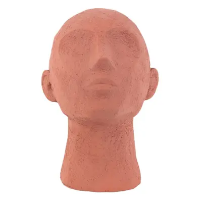 Face Art terrakotta színű szobor, magasság 22,8 cm - PT LIVING