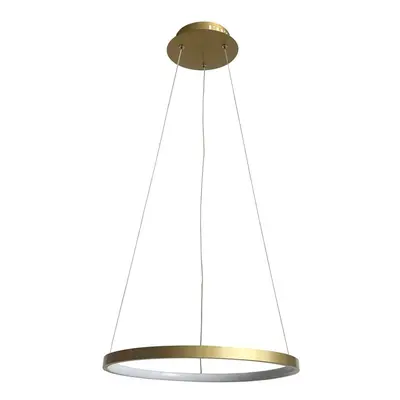 Aranyszínű LED függőlámpa ø 40 cm Lune – Candellux Lighting