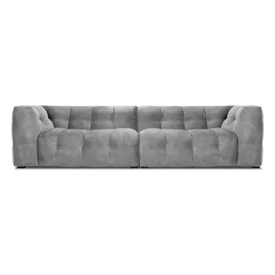 Vesta szürke bársony kanapé, 280 cm - Windsor & Co Sofas