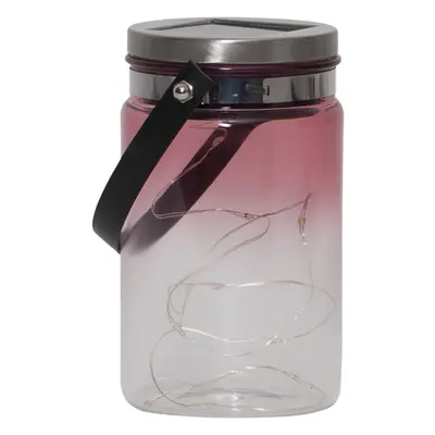 Tint Lantern Pink kültéri napelemes lámpás, magasság 15 cm - Star Trading