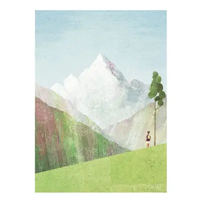 Poszter 30x40 cm Mountains - Travelposter