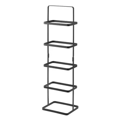 Fekete fém cipőtartó állvány Tower Shoe Rack – YAMAZAKI