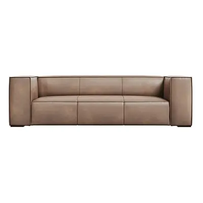 Világosbarna bőr kanapé 227 cm Madame – Windsor & Co Sofas