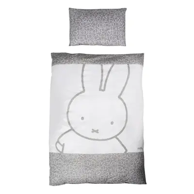 Pamut gyerek ágyneműhuzat babaágyhoz 100x135 cm Miffy – Roba