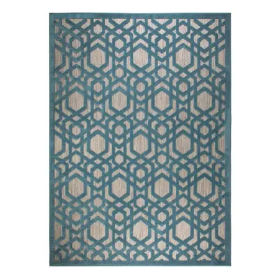 Kék kültéri szőnyeg 170x120 cm Oro - Flair Rugs