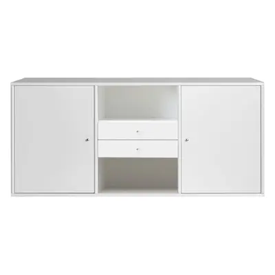 Fehér alacsony komód 133x61 cm Mistral - Hammel Furniture