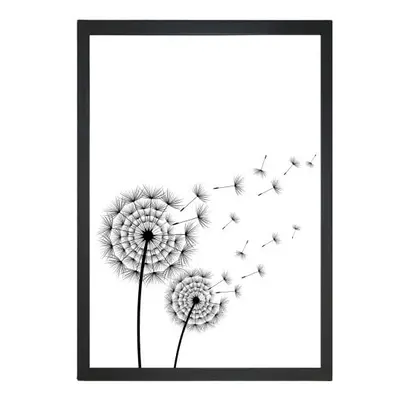 Poszter 23x28 cm Blowing Dandelion – Tablo Center