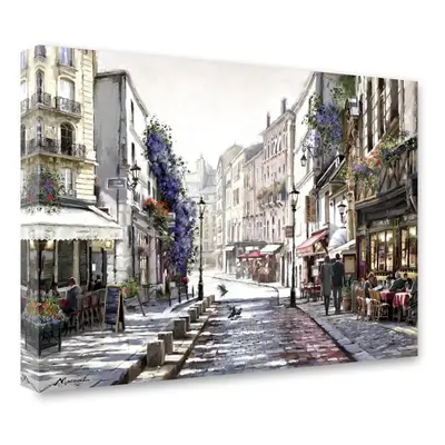 Canvas Watercolor Paris II fali kép, 60 x 80 cm - Styler