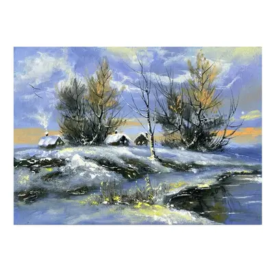 Kép 70x50 cm Winter – Wallity