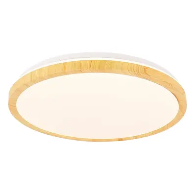 Natúr színű LED mennyezeti lámpa ø 39 cm Gandava – Candellux Lighting