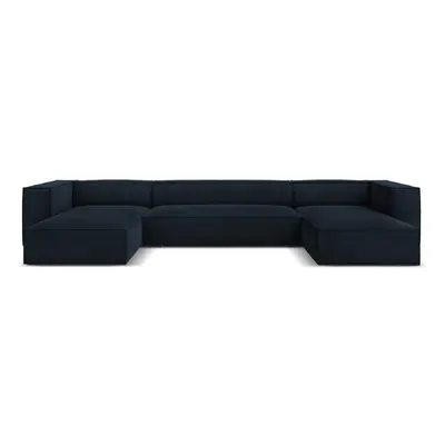 Sötétkék sarokkanapé ("U" alakú) Madame – Windsor & Co Sofas