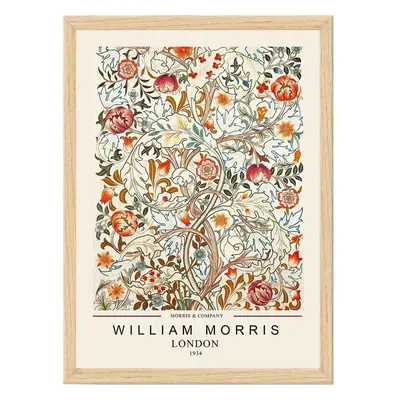 Keretezett poszter 55x75 cm William Morris – Wallity