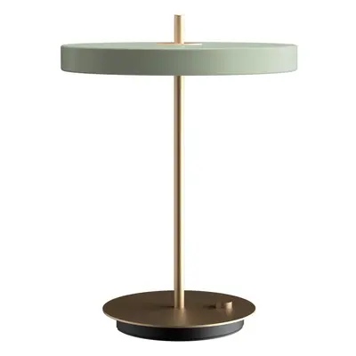 Világoszöld LED szabályozható asztali lámpa fém búrával (magasság 41,5 cm) Asteria Table – UMAGE