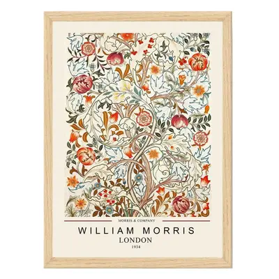 Keretezett poszter 35x45 cm William Morris – Wallity