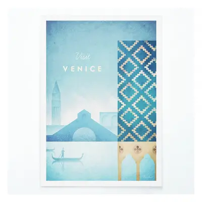 Poszter Venice, 30x40 cm - Travelposter