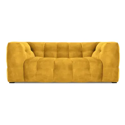 Vesta sárga bársony kanapé, 208 cm - Windsor & Co Sofas