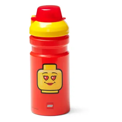 Iconic piros kulacs sárga kupakkal, 390 ml - LEGO®