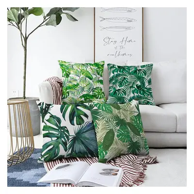 Summer Jungle 4 db-os párnahuzat szett, 55 x 55 cm - Minimalist Cushion Covers